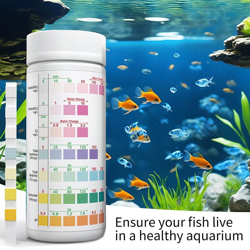 Water Testing Kit - Strisce per Test dell'Acqua dell'Acquario 8