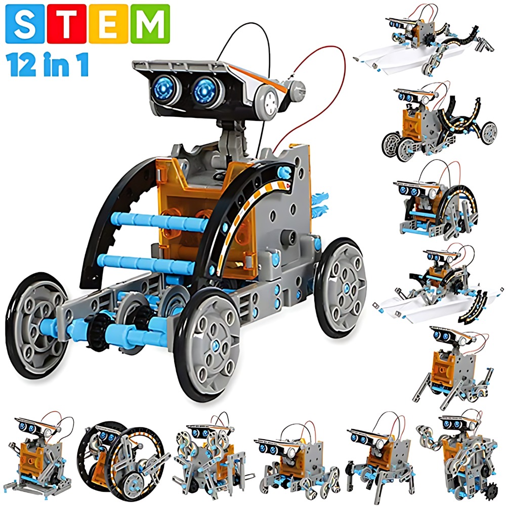 Science Project Robot - Blocchi di costruzione per robot solari