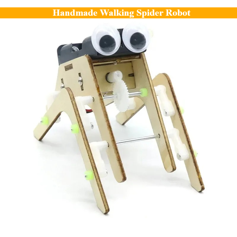 Science Project Robot - Immaginazione Robot ragno ambulante fatto a