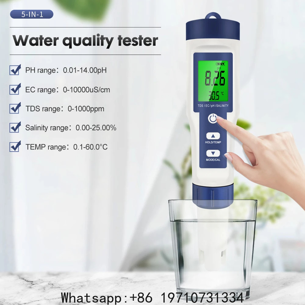 Misuratore di pH digitale 5 in - Water Testing Kit recensione e prezzo