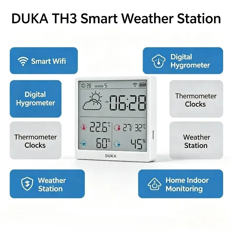 DUKA ATuMan Sensore Intelligen - Weather Station Indoor recensione e prezzo