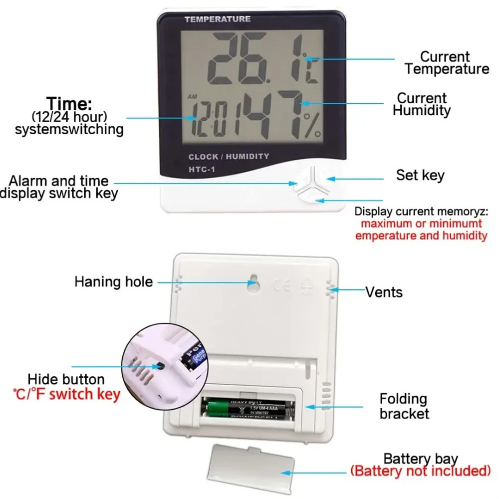 Termoigrometro Digitale LED Mu - Weather Station Indoor recensione e prezzo