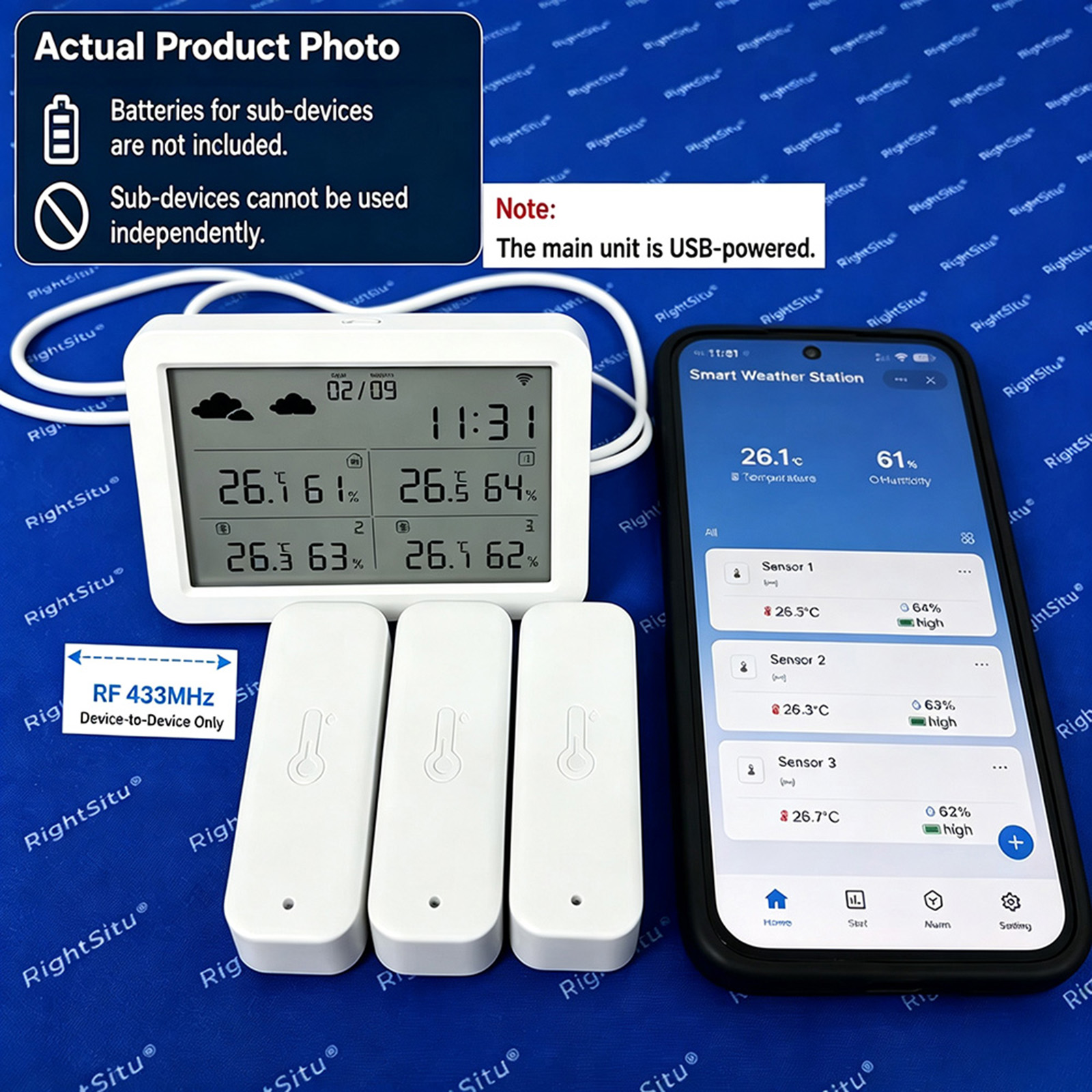 Stazione Meteo Tuya WiFi+RF433 - Weather Station Indoor recensione e prezzo